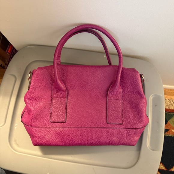 Kate Spade Fuchsia Leather Satchel - Picture 4 of 6